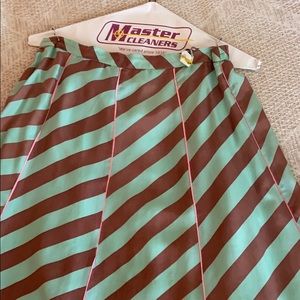 Anthropologie silk skirt (tag says Anupamaa)